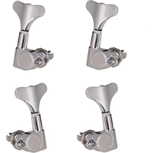 4PcsS/set bass guitar strings button Tuning Pegs Keys Tuners Machine Heads Guitar accessories Parts Musical instrument