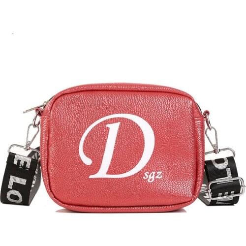 New Women Girls Bag Leather Messenger Crossbody Bag For Lady Lovely Fahsion Handbag Shoulder Bag Satchel Tote Purse Bags