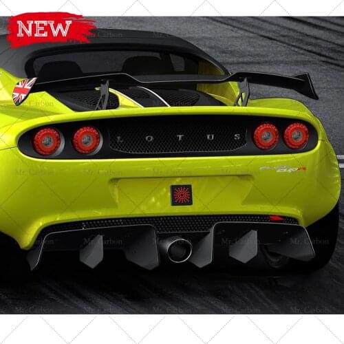 FOR LOTUS ELISE S S3 CUP R FIBER GLASS REAR DIFFUSER TRIM BODY KIT TUNING PART FOR ELISE S S3 CUP FRP UNDER SPLITTER RACING