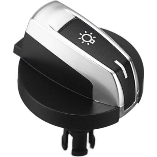 1Pcs Car Headlight Switch Knob Buttons For-BMW 5/7 Series X3 X4 F01 F02 F03 F10 F18 F07 F06 F25 F26
