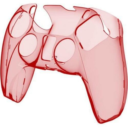 Wireless Game Controller Protective Case for PS5 Handle Protective Cover Transparent Color Light Protective Cover