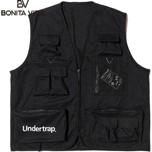 BONITA VIDA Men's Vests With Pockets