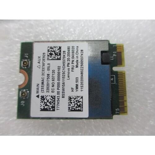 Broadcom BCM94352Z 802.11ac 867M NGFF Wifi Wireless card for Lenovo Thinkpad FRU 04X6020