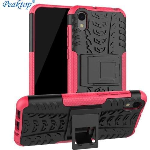 Honor 8S Case For Huawei Honor 8S Case ShockProof TPU Hard PC Stand Case for Huawei Honor 8S KSE-LX9 8 S Honor8S 8A Pro Cover