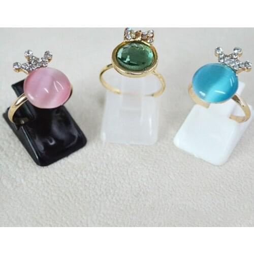 Ring holder jewelry props jewellery organizer display stand for rings case support packaging jewellry exhibitor accessories