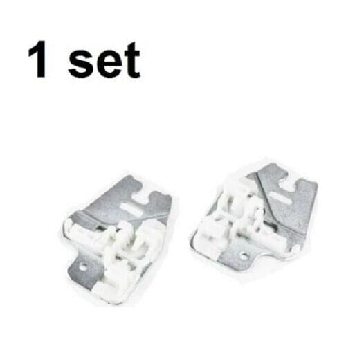 FOR BMW E46 3 SERIES WINDOW REGULATOR REPAIR CLIPS with METAL SLIDER FRONT RIGHT