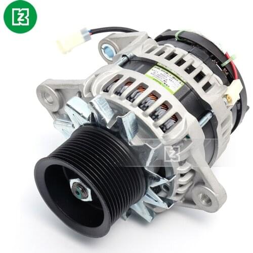 For Excavator Carter E320B/C/D/200B high-power generator 24V 100A engine power supply to air conditioning SLOTS80-49