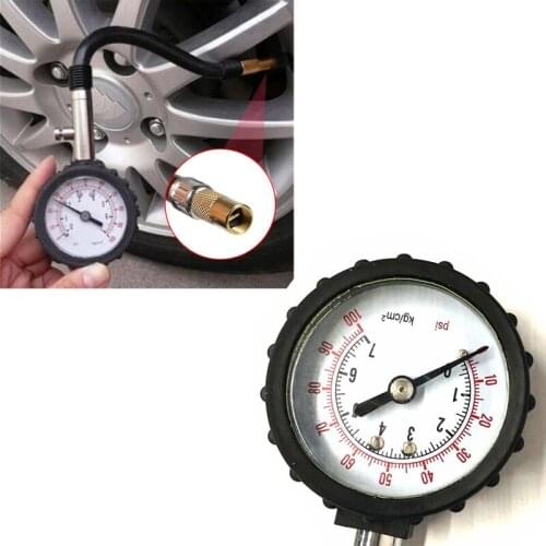 Lamjad 1Pcs Car Tire Pressure Gauge Meter Precision Tyre Pressure Table For Auto Truck Bike Motorcycle Air Pressure Tester