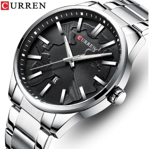 Men Watches Top Brand Luxury CURREN Fashion Sports Quartz Watch Mens Waterproof Wristwatch Male Analog Clock Relogio Masculino