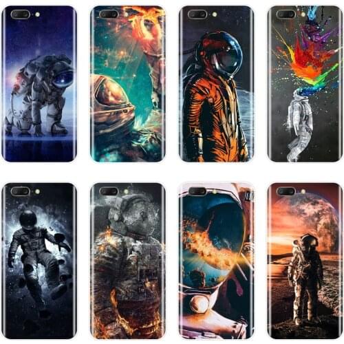 Cool Space Astronaut Phone Case Silicone For One Plus 3 3T 5 5T 6 6T Soft Back Cover For OnePlus 6 6T 5 5T 3 3T Case