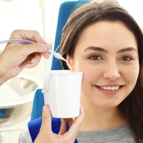 Ear Wax Cleaner Washer Water Syringe Kit Earwax Removal Irrigation System Lavage E3I3