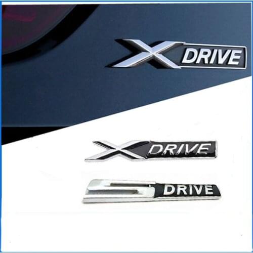 2pcs/lot M performance Xdrive car side body decoration emblem sticker for bmw E70 E71 X1 X2 X3 X4 X5 X6 Series