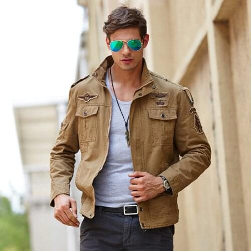 Real Picture Military Tactical Coat and Jackets For Men US Air Force Jackets and Coats XXXXL Topwear Mens Brand Clothing A648