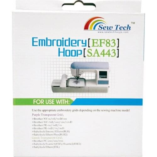Sew Tech Embroidery Hoop for Brother Embroidery Machine Frame for Brother PE-700 PE-750 PE-750D PE-770 PE-780D Embroidery Frame