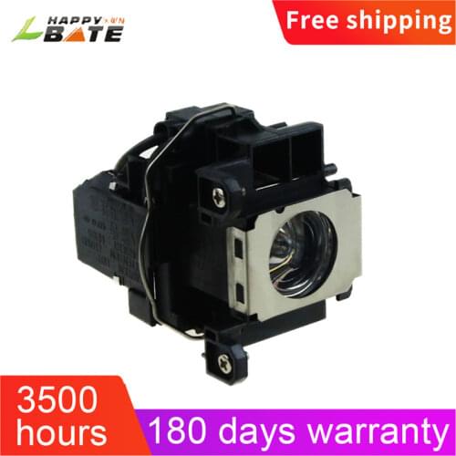 HAPPYBATE Compatible Projector Lamp V13H010L48 For EB-1700 / EB-1720 / EB-1725 EB-1723 EB-1730W EB-1735W 180 days warranty