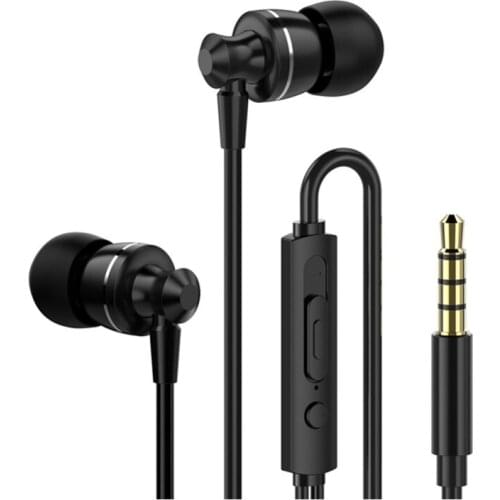 Super Bass Earphone Sport Headphones Noise Canceling With Mic Gaming Headset for Phone Iphone Xiaomi Samsung MP3 Earbuds