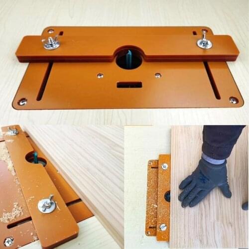 Trimming Machine Work Bench Balance Board Flip Board Guide Table Electric Wood Milling Slotting Chamfering For Woodworking