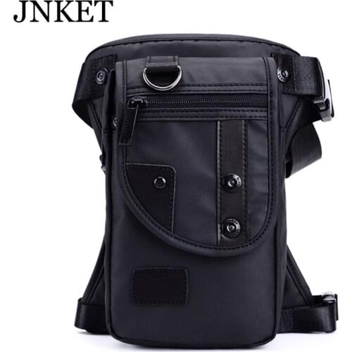 JNKET Multifunctional Mens Waist Bag Chest Pack Waterproof Nylon Messenger Bags Satchel Bag Outdoor Sports Sling Crossbody Bag