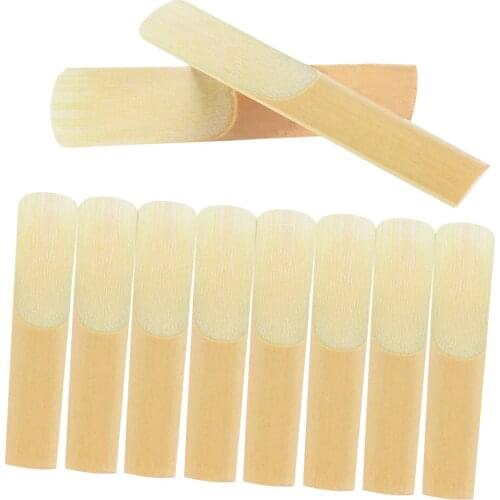 10 Pcs High Quality Alto Sax Saxophone Reeds Musical Instrument Accessories