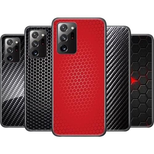 Carbon Venom structure Fiber For Samsung Galaxy A01 A11 A12 A21 A21S A31 A41 A42 A51 A71 A32 A52 A72 A02S UW Phone Case