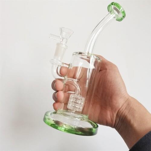 8.5" 220mm High Quality Portable Glass Desk Rig Decoration for Home