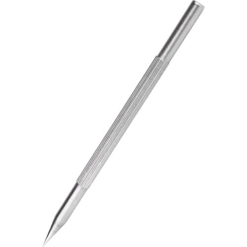 LMDZ High Quality Stainless Steel Leather Craft Carving Embossing Pen Leather Craft Marking Positioning Marking Pen Glue Stick