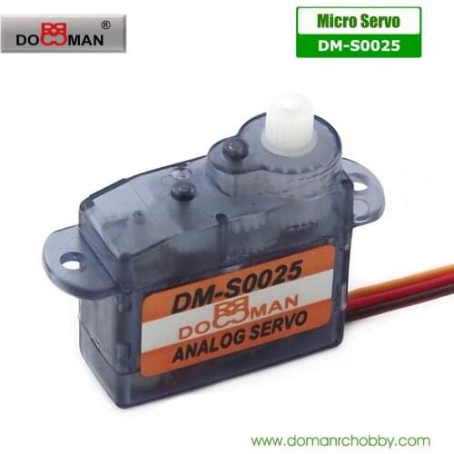 1pcs/lot DM-S0025 DOMAN RC airplane 2.5g micro digital rc servo