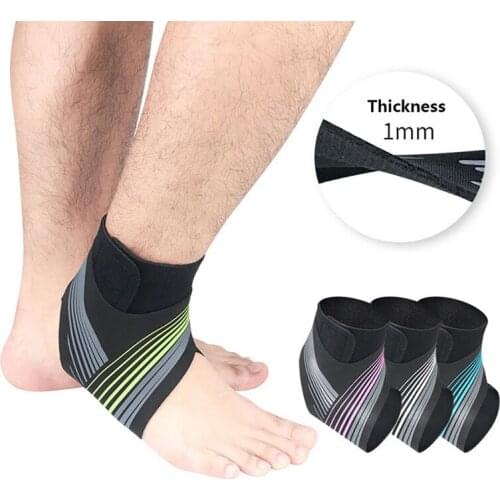 1PCS Sport Ankle Support Elastic High Protect Sports Ankle Equipment Safety Running Left / Right Ankle Brace Support