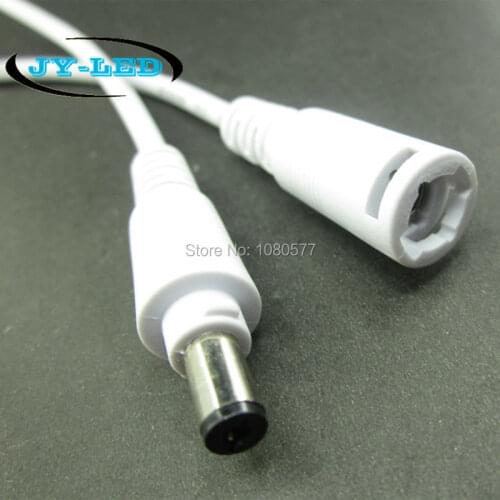 10 Pair LED DC connector male female Connector Cable 5.5x2.1mm for LED 3528/5050 Strip Controller power supply Connecting