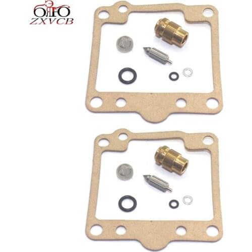 2set for GSX 400 E GS40X 1980-1987 GSX400 E GSX 400E Motorcycle carburetor repair kit floating needle