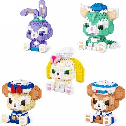 3D building block particle assembly creative puzzle building block childrens plastic toy boy girl jigsaw puzzle toy gift