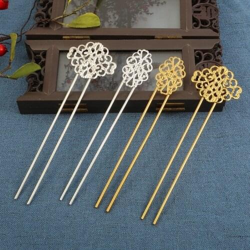 DIY Ornament Accessories Laminate Hair Accessories Ancient Style Palace Flower Hairpin Material Costume Headdress craft