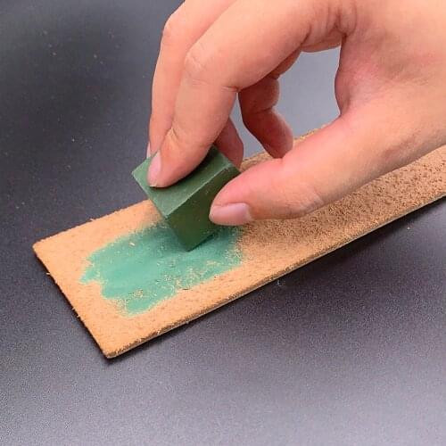 Big Leather article cowhide Razor kitchen mirror grinding sharpening knife sharper base Polishing Paste cream combination