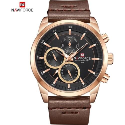 2021NAVIFORCE Fashion New business Watch For Men Quartz Waterproof Man Wrist Watches Military Sport Male Clock Relogio Masculino