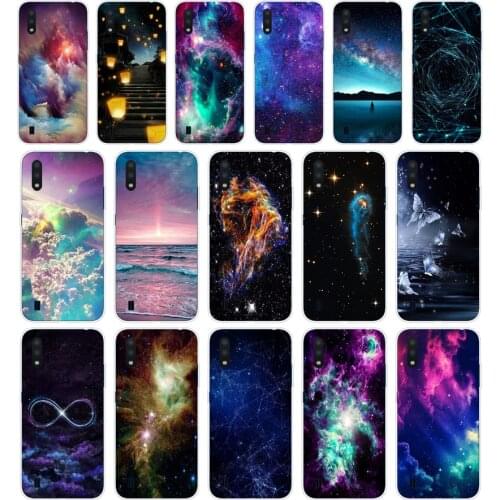 15 Art Star Tree Sky Space Soft Silicone Tpu Cover phone Case for Samsung Galaxy A01 A10 2019 A20 A20E A20S M11 M21 case