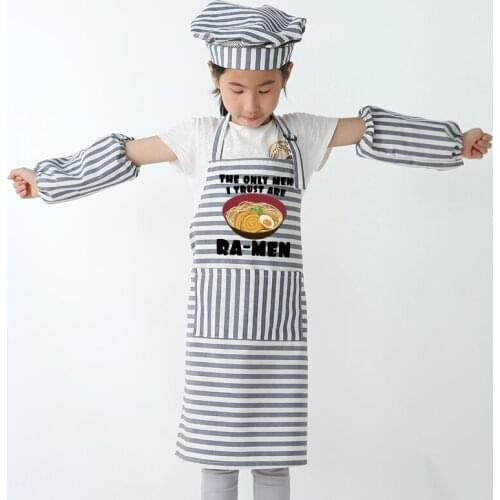 Childrens Meals Anti-fouling Summer Thin Apron Kids Kindergarten Painting Clothes Home Kitchen Cleaning Bib Aprons