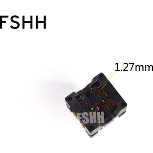 Dual position SOP8 SOP8 turn DIP8 SOIC8 to DIP8 SOP8 TO DIP8 IC socket Programmer adapter Width 7.9MM/5.4MM good Quality NEW