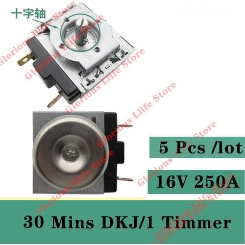 5pcs DKJ/1-30 Minutes Electric Pressure Cooker Timer Switch Microwave Mechanical Rice Cooker Timer Switch Professional Wholesale