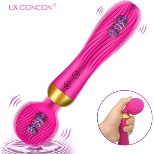 Powerful AV Dildo Clit Clitoris Vibrator Female Sex Toy for Adults Women Magic Wand Massager Vibrating Stimulator Intimate Goods
