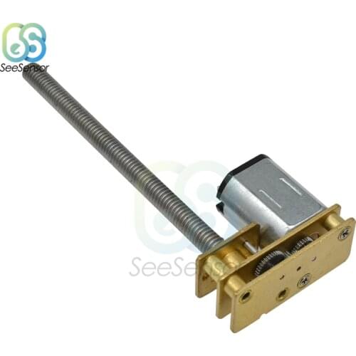 3V 6V 12V DC Gear Motor GA1024-N20-M4*55 Small Electric Machine Motor 5/30/60/100/150/200/300/400/500/600/1000RPM