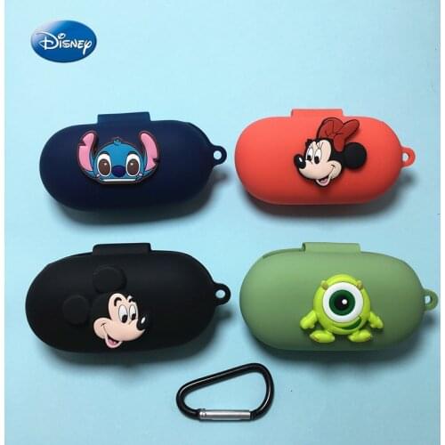 Cartoon Disney Earphone Case Cover For Sony WF-XB700 Wireless Bluetooth Earphone Case Soft Silicone Colorful Protective Case