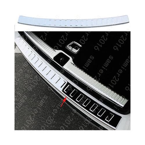 Rear Trunk Bumper Outer Pad Cover Trim For Mercedes-Benz GLC Class X205 16-2017
