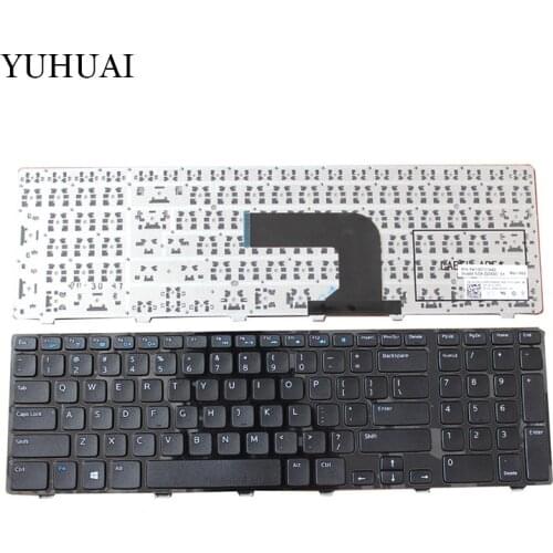 New keyboard for Dell Inspiron 17R 3721 17R 5721 3737 5737 N3721 N5721 M731R 5735 Laptop Keyboard US Frame
