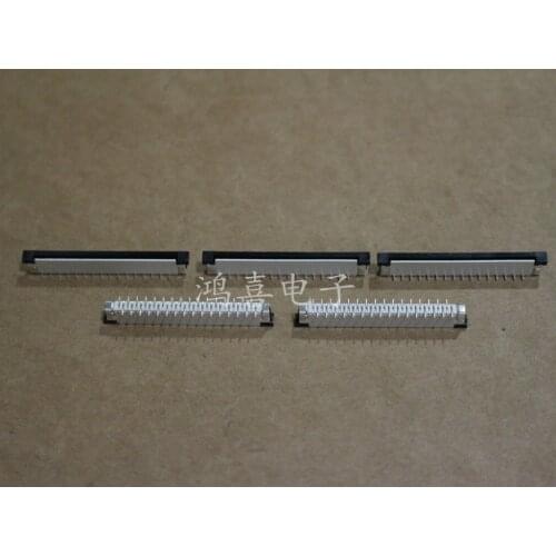 New FFC flexible flat cable connector FPC socket 1.0mm pitch 32 pin laptop