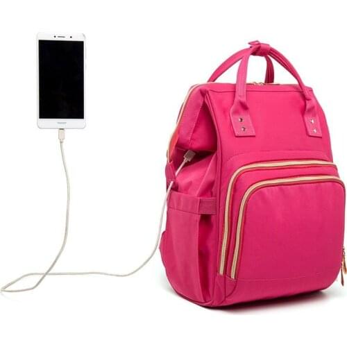 Upgrade shoulder Mummy bag Multi-function large capacity mother and baby bag Portable diaper backpack