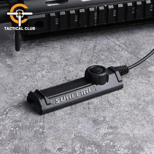 Airsoft Tactical Surefir Flashlight Pressure Dual Function Tape Switch Fit M600 M300 M951 Gun Weapon Light Switch Accessroies