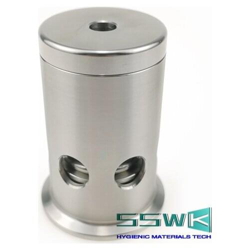 1.5" Tri Clamp (OD 50.5mm) 0-1/2/3 Bar Adjustable Pressure Relief Breaker Vacuum Valve SS304 Stainless Steel Homebrew Fitting