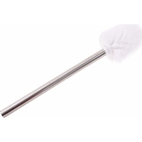 Bathroom Toilet Brush with Stainless Steel Handle Black Head Bathroom Cleaning Tools 1pcs