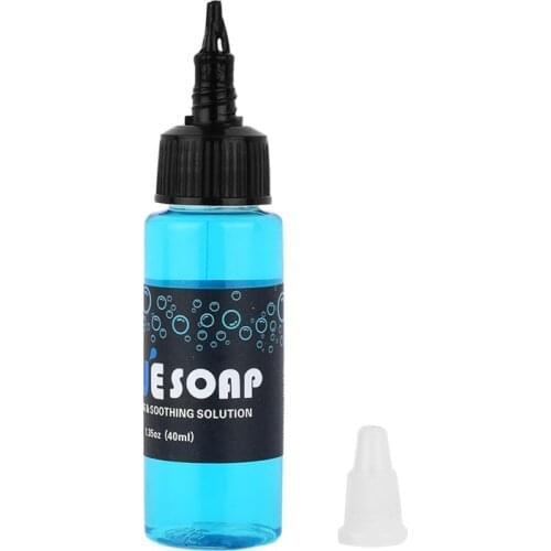 Microblading 40ml Blue Soap Cleaning & Soothing Solution Tattoo Studio Supply Tattoo Accessories