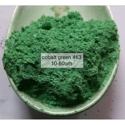 Pearl pigment natural mica powder cobalt green for paint cosmetics 25grams each lot